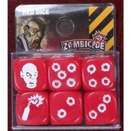 Zombicide: Red Special Dice (6)
