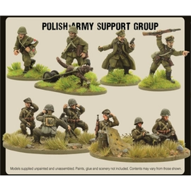 Polish Army Support Group (HQ, Mortar & MMG) - EN