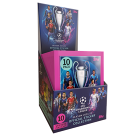 UEFA Champions League Sticker 2021/22 - Stickerpäckchen Display (50)