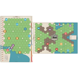 Age of Steam: Detroit & Heavy Cardboard Maps - EN