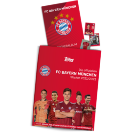 Die Offiziellen FC Bayern München Sticker 2021/22