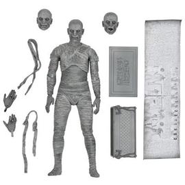 Universal Monsters - 7" Scale Action Figure - Ultimate Mummy (Black & White)
