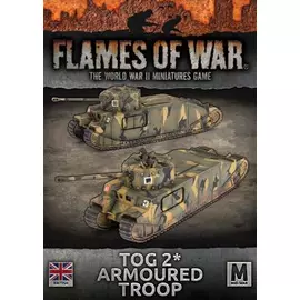 Flames Of War - TOG 2* Heavy Tank (x2)