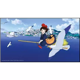 Wood Panel Ghibli  01 - Kiki's Delivery Service