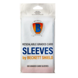Beckett Shield Graded Card Sleeves (100 Sleeves)