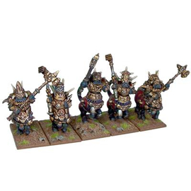Kings of War - Abyssal Dwarf: Half Breed Cavalry - EN