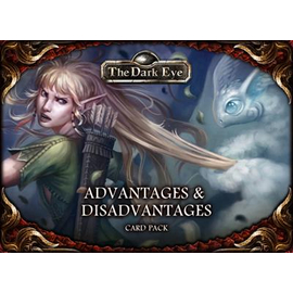 The Dark Eye Card Pack: Advantages & Disadvantages - EN