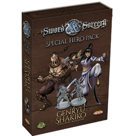 Sword & Sorcery - White/Black Monk (Genryu/Shakiko) Hero Pack - EN