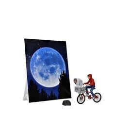 E.T. (40th Anniversary) – 7” Scale Action Figure – Elliott & E.T. on Bicycle
