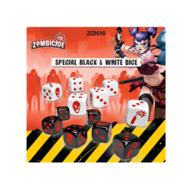 Zombicide 2E: Special Black & White Dice