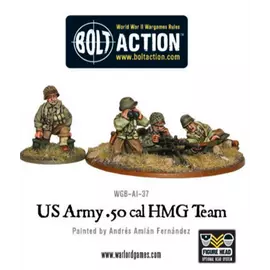 Bolt Action - US Army 50 Cal HMG team - EN
