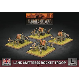 Flames Of War - Land Mattress Rocket Troop (4x) - EN