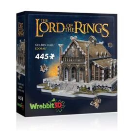 Golden Hall Edoras - The Lord of the Rings - puzzle 3D Wrebbit - 445pcs