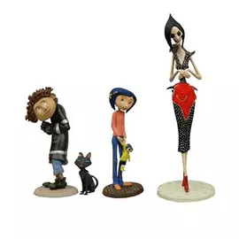 Coraline PVC Mini-Figures – “Best of” 3-Pc Set
