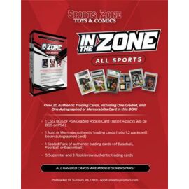 Sports Zone - In The Zone - Multi Sports Card Box - EN