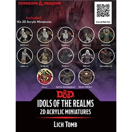 D&D Idols of the Realms: Lich Tomb - 2D Set - EN