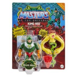 Masters of the Universe Origins Actionfigur Deluxe KING HISS