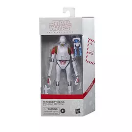 STAR WARS THE BLACK SERIES KX SECURITY DROID (HOLIDAY EDITION)