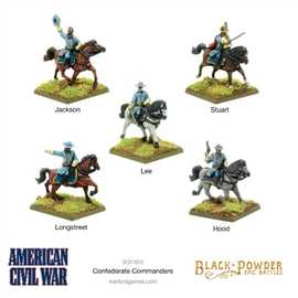 Black Powder Epic Battles: American Civil War Confederate Commanders - EN