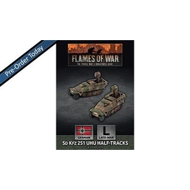 Flames Of War: Sd Kfz 251 Uhu Half-tracks - EN