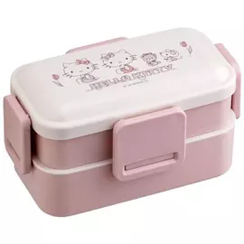 Skater - 4 locks 2 Layers Lunch box Kitty-chan - Hello Kitty