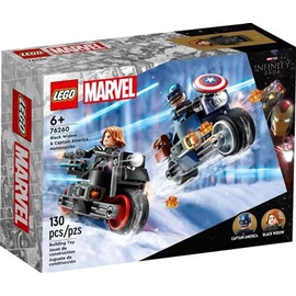 LEGO - Marvel - Black Widow & Captain America Motorcycles