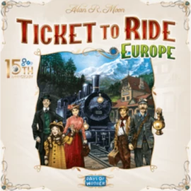 DOW - TICKET TO RIDE: EUROPE - 15TH ANNIVERSARY - EN