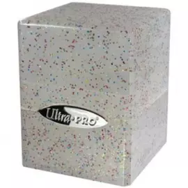 UP - Satin Cube - Glitter Clear