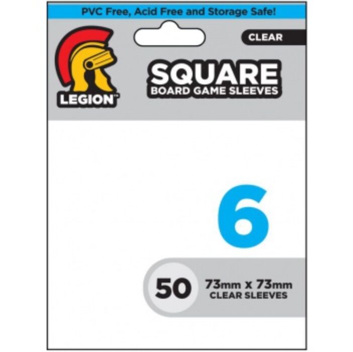 Legion: Board Game Sleeve 6 - Square (50 Sleeves)