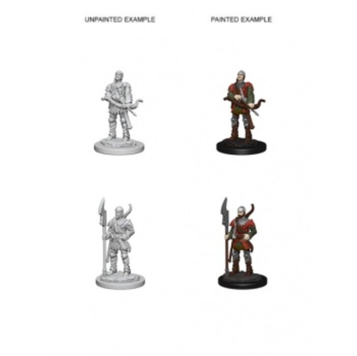 Pathfinder Deep Cuts Unpainted Miniatures - Town Guards (6 Units)