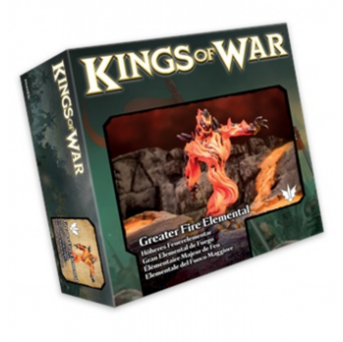 Kings of War - Forces of Nature: Greater Fire Elemental