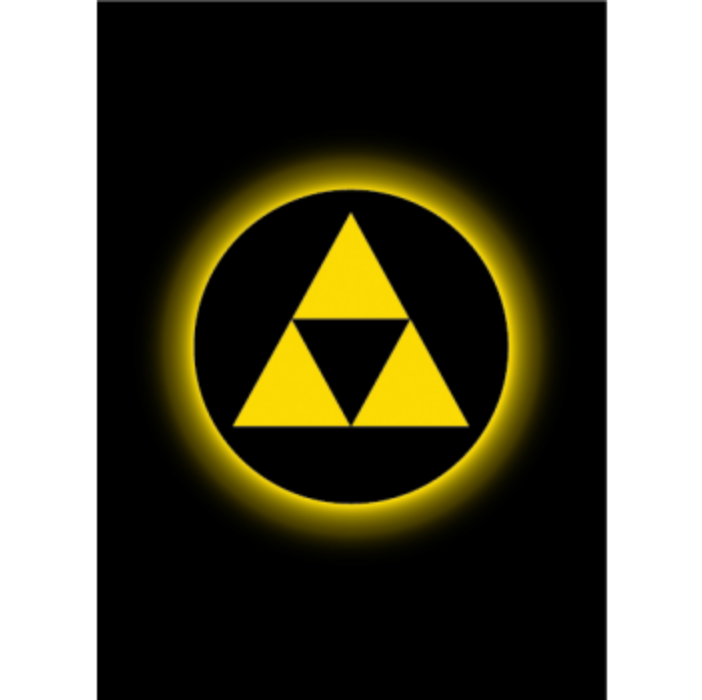 Legion: Matte Sleeves - Absolute Iconic TriForce (50 Sleeves)