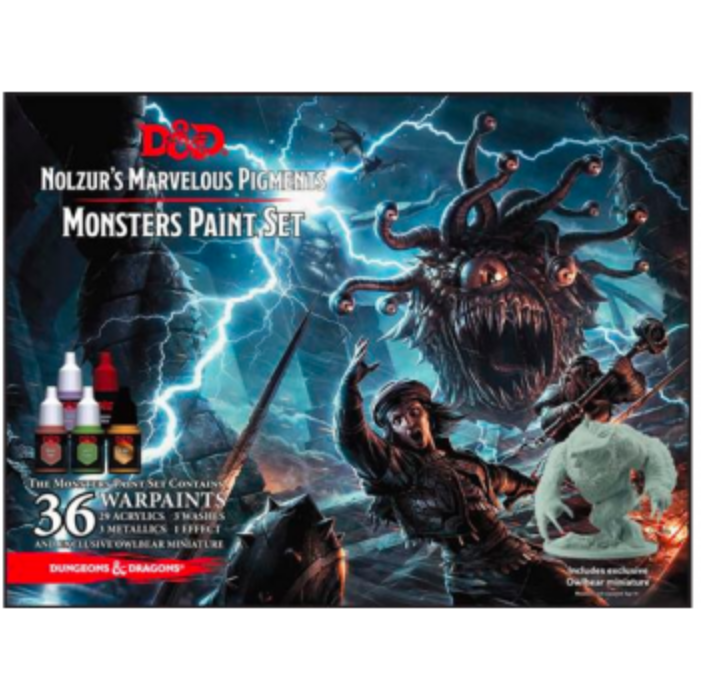 D&D Nolzur's Marvelous Pigments - Monsters Paint Set