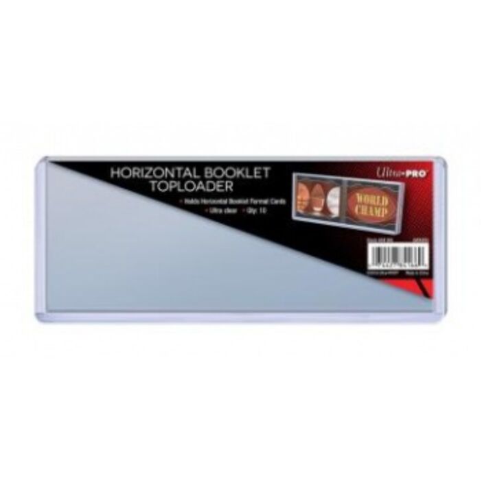 UP - Horizontal Booklet Toploader (10 Pieces)