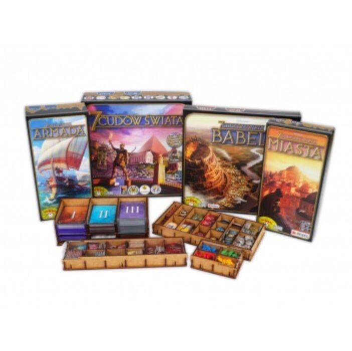 Insert 7 Wonders + all expansions