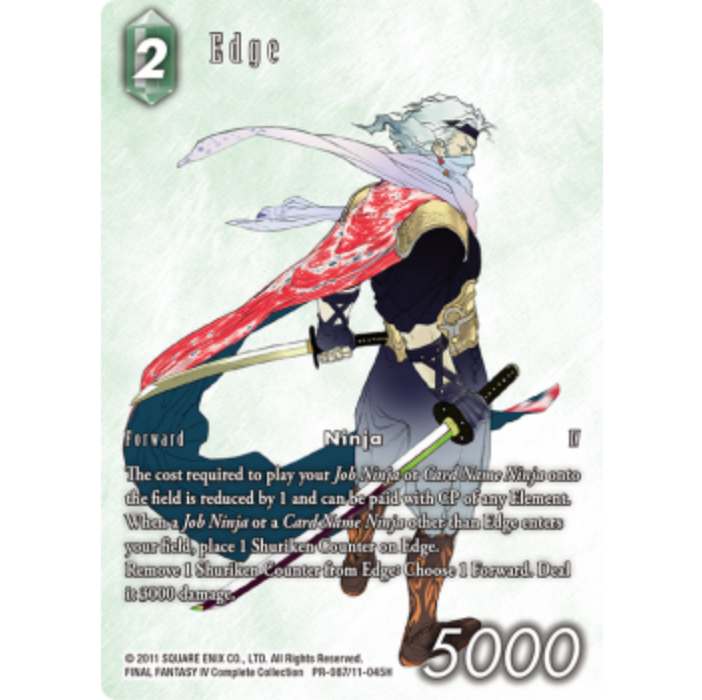 Final Fantasy TCG - Promo Bundle Edge (50 cards) December - EN