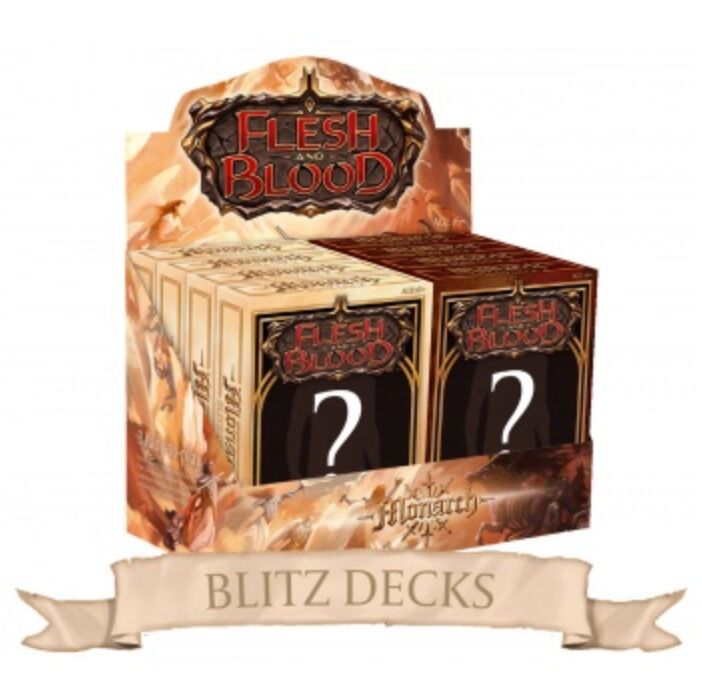 Flesh & Blood TCG - Monarch Blitz Decks Display (8 Decks) - EN