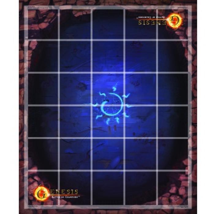 Genesis TCG: Battle of Champions - Premium Neoprene Stitched Edge Game Mat Vishud