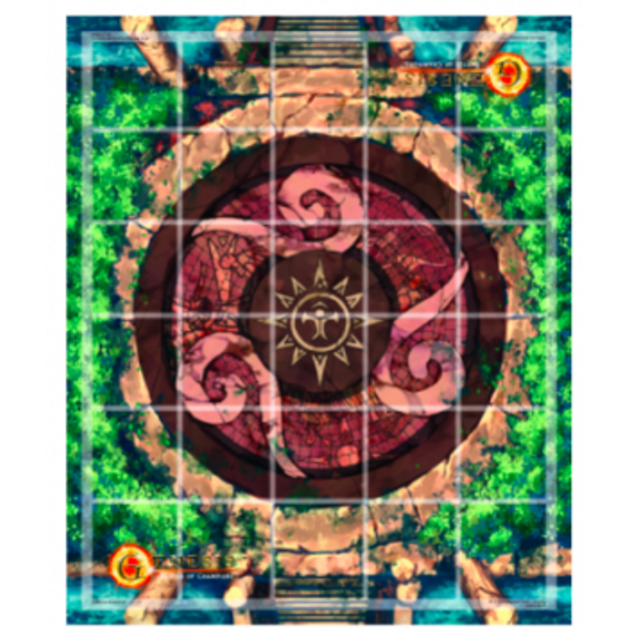 Genesis TCG: Battle of Champions - Premium Neoprene Stitched Edge Game Mat Vadhis