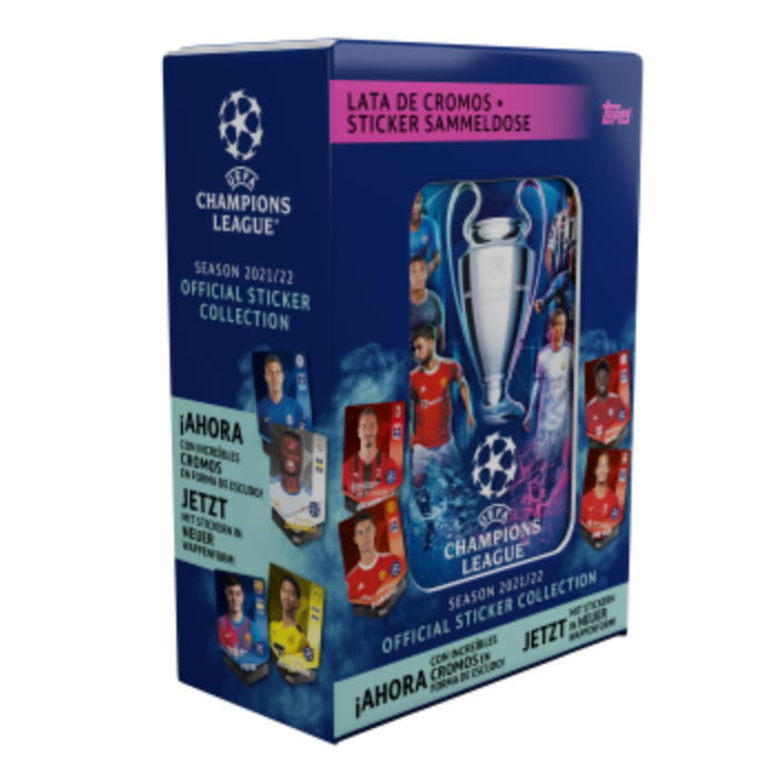 UEFA Champions League Sticker 2021/22 - Sammeldose