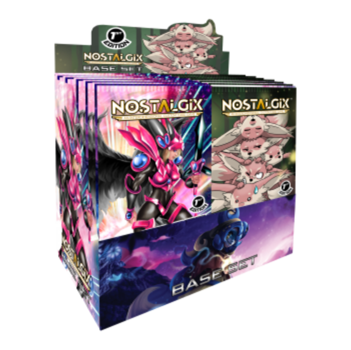 Nostalgix TCG - Base Set 1st Edition Booster Display (36 packs) - EN
