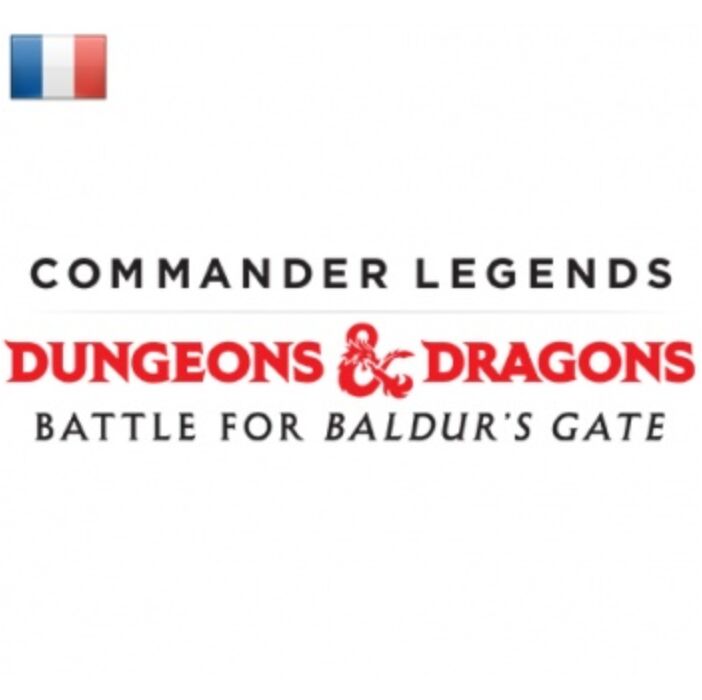 MTG - Commander Legends Baldur's Gate Commander Deck Display (4 Decks) - FR