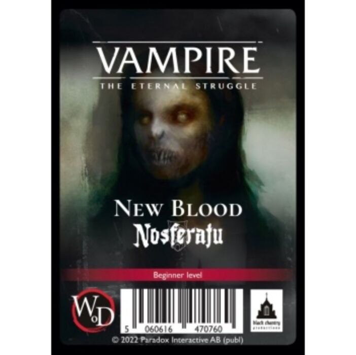 Vampire: The Eternal Struggle Fifth Edition - New Blood Nosferatu - EN