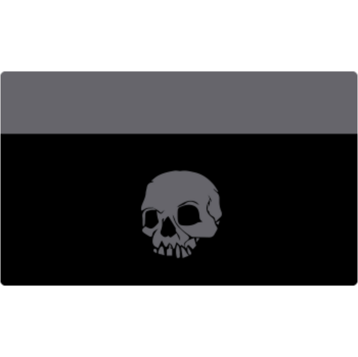 Legion: Rubber Playmat - Iconic Skull