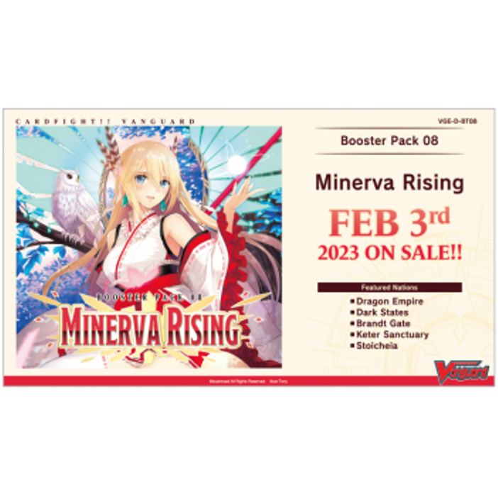 Cardfight!! Vanguard - Minerva Rising Booster Display (16 Packs) - EN