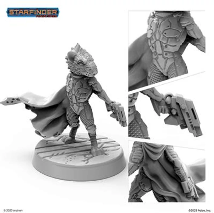 STARFINDER MINIATURES: YSOKI BOUNTY HUNTER - EN