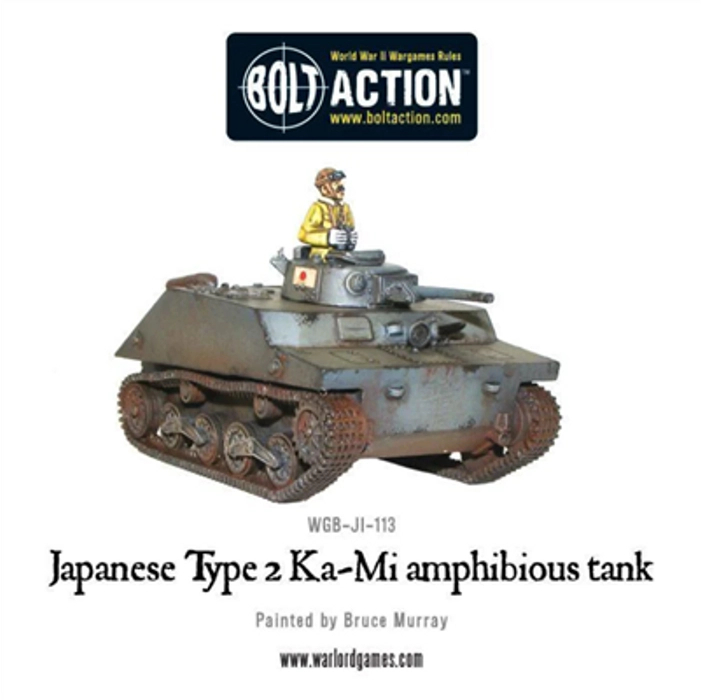 BOLT ACTION - JAPANESE TYPE 2 KA-MI AMPHIBIOUS TANK - EN