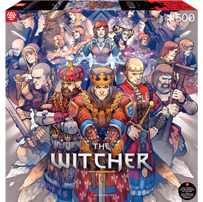 GAMING PUZZLE: THE WITCHER NORTHERN REALMS PUZZLES 500