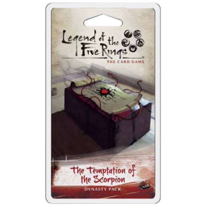 FFG - Legend of the Five Rings LCG: The Temptations of the Scorpion Dynasty Pack - EN