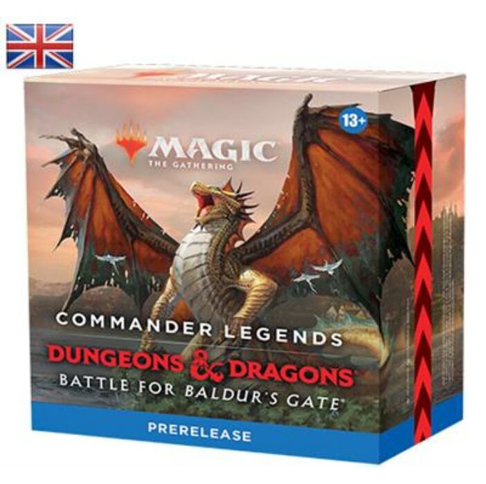 MTG - Commander Legends Baldur's Gate Prerelease Pack Display (15 Packs) - EN